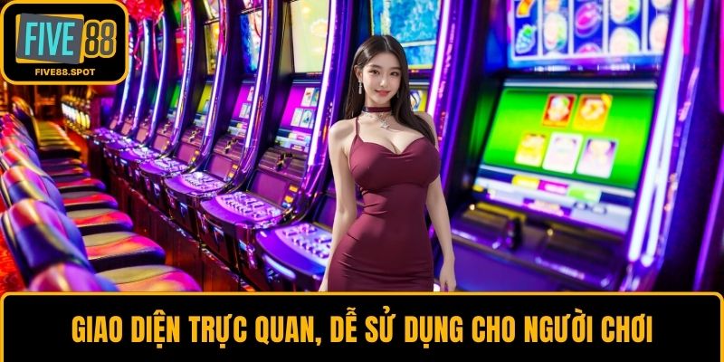 Giao diện trực quan, dễ sử dụng cho người chơi