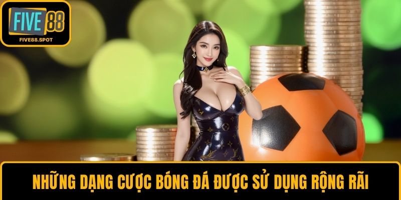 Những dạng cược bóng đá được sử dụng rộng rãi